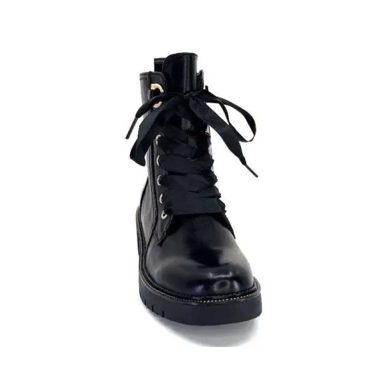 Regarde Le Ciel Josef 08 Cuir Noir*Femme Bottines