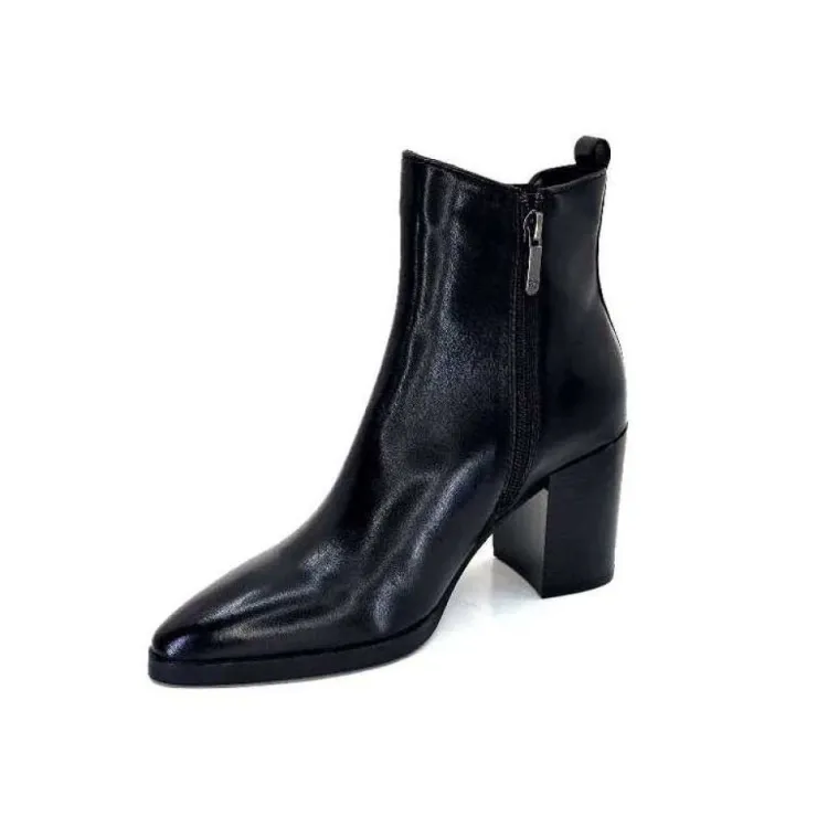 Regarde Le Ciel Marge 02 Cuir Noir*Femme Bottines