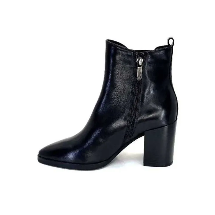 Regarde Le Ciel Marge 02 Cuir Noir*Femme Bottines