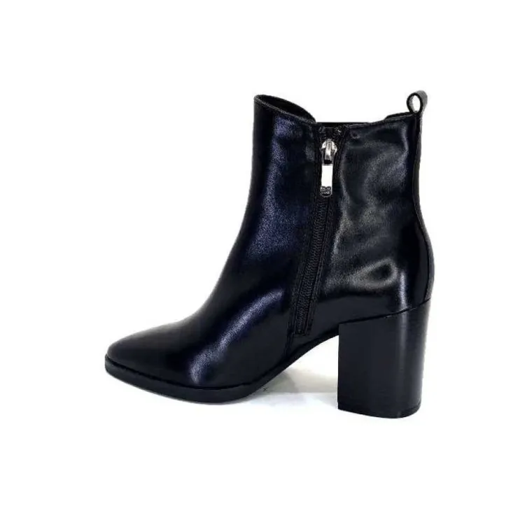 Regarde Le Ciel Marge 02 Cuir Noir*Femme Bottines