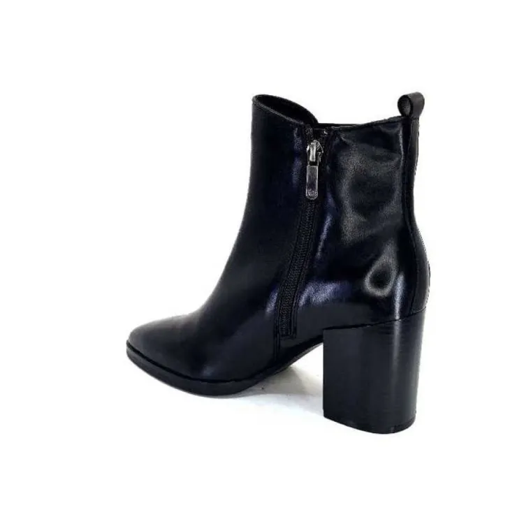 Regarde Le Ciel Marge 02 Cuir Noir*Femme Bottines
