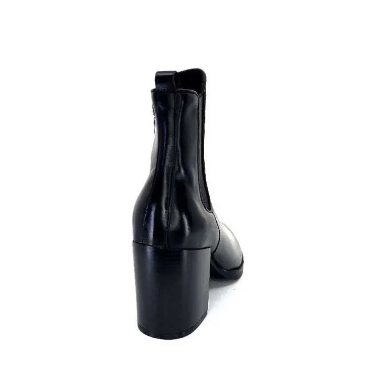 Regarde Le Ciel Marge 02 Cuir Noir*Femme Bottines