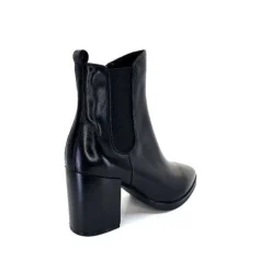 Regarde Le Ciel Marge 02 Cuir Noir*Femme Bottines