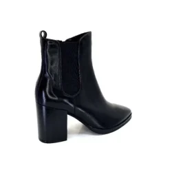 Regarde Le Ciel Marge 02 Cuir Noir*Femme Bottines