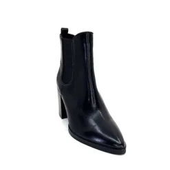 Regarde Le Ciel Marge 02 Cuir Noir*Femme Bottines