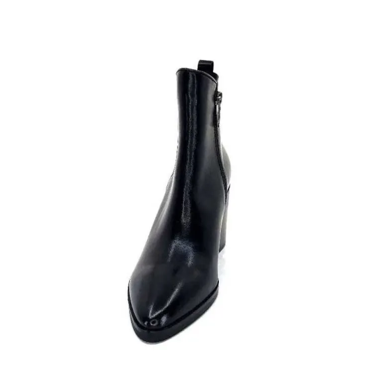 Regarde Le Ciel Marge 02 Cuir Noir*Femme Bottines