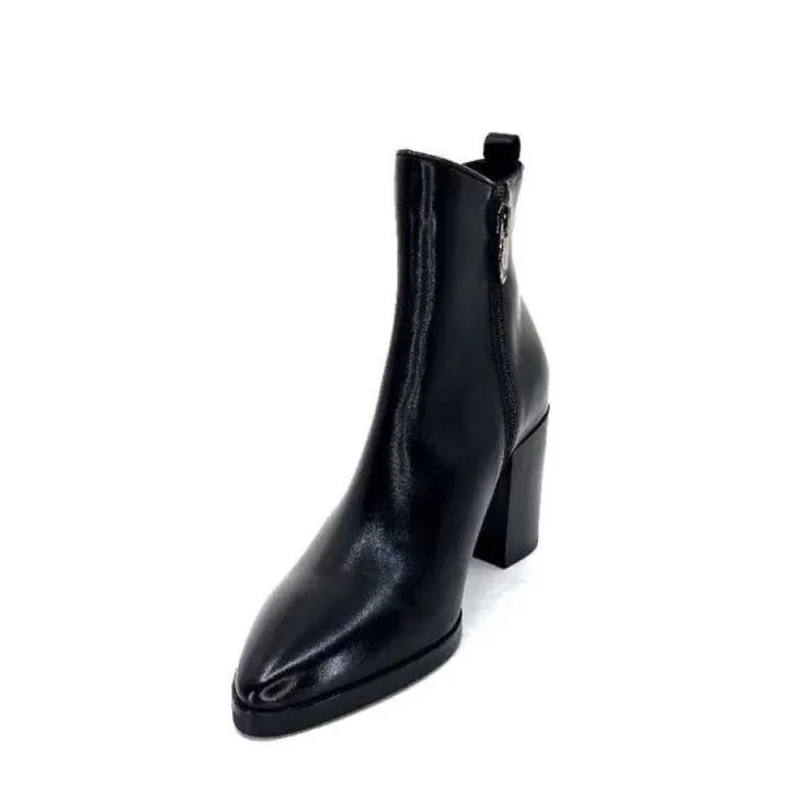 Regarde Le Ciel Marge 02 Cuir Noir*Femme Bottines