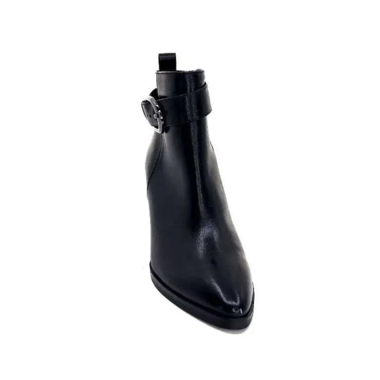 Regarde Le Ciel Marge 01 Cuir Noir*Femme Bottines