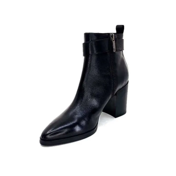 Regarde Le Ciel Marge 01 Cuir Noir*Femme Bottines