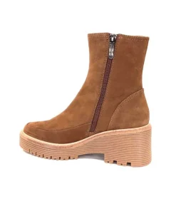 Regarde Le Ciel Marta 01 Daim Marron Noce*Femme Bottines