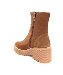 Regarde Le Ciel Marta 01 Daim Marron Noce*Femme Bottines