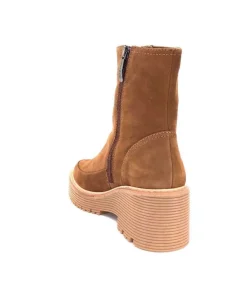 Regarde Le Ciel Marta 01 Daim Marron Noce*Femme Bottines