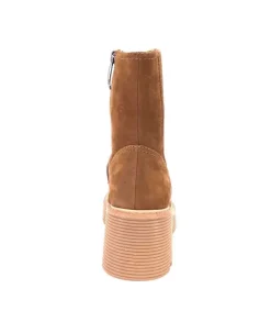 Regarde Le Ciel Marta 01 Daim Marron Noce*Femme Bottines