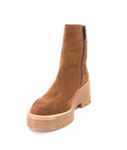 Regarde Le Ciel Marta 01 Daim Marron Noce*Femme Bottines