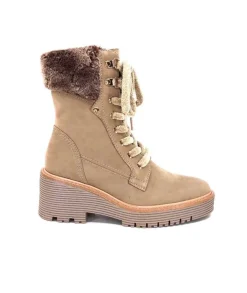 Regarde Le Ciel Marta02 Cuir Velour Cerbiatto*Femme Bottines