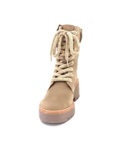 Regarde Le Ciel Marta02 Cuir Velour Cerbiatto*Femme Bottines