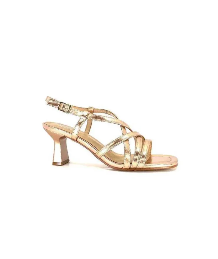 Regarde Le Ciel Orly 02 Cuir Metal Fodera*Femme Sandales