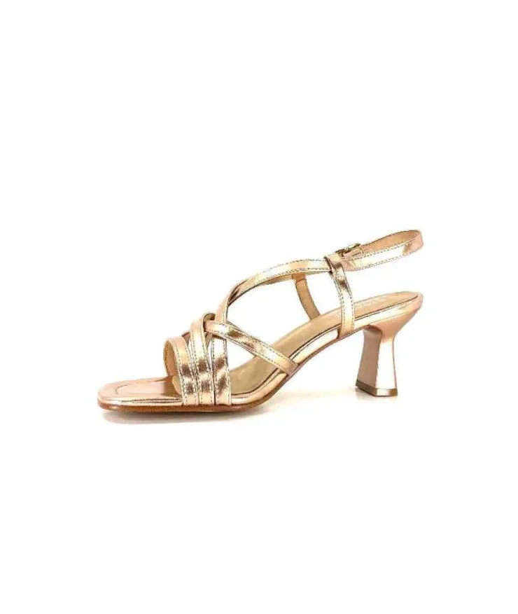 Regarde Le Ciel Orly 02 Cuir Metal Fodera*Femme Sandales