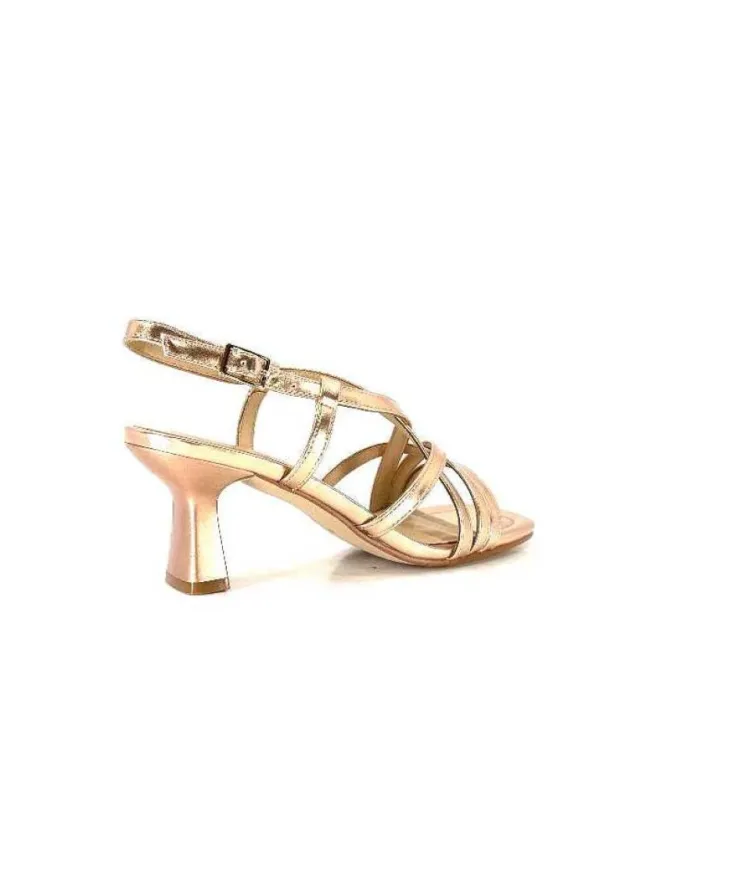 Regarde Le Ciel Orly 02 Cuir Metal Fodera*Femme Sandales