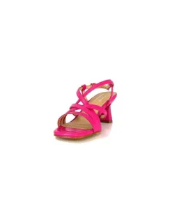 Regarde Le Ciel Orly 02 Cuir Rose*Femme Sandales