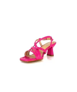 Regarde Le Ciel Orly 02 Cuir Rose*Femme Sandales