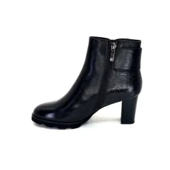 Regarde Le Ciel Patricia F23 Delice Cuir Noir*Femme Bottines