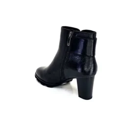 Regarde Le Ciel Patricia F23 Delice Cuir Noir*Femme Bottines