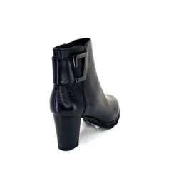 Regarde Le Ciel Patricia F23 Delice Cuir Noir*Femme Bottines