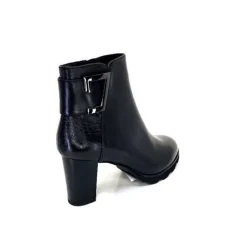 Regarde Le Ciel Patricia F23 Delice Cuir Noir*Femme Bottines