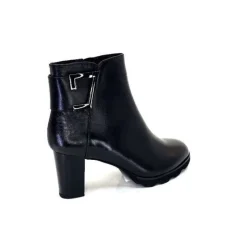 Regarde Le Ciel Patricia F23 Delice Cuir Noir*Femme Bottines