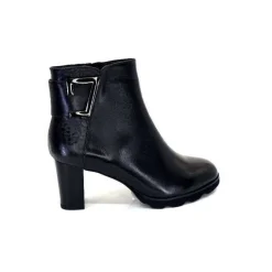Regarde Le Ciel Patricia F23 Delice Cuir Noir*Femme Bottines