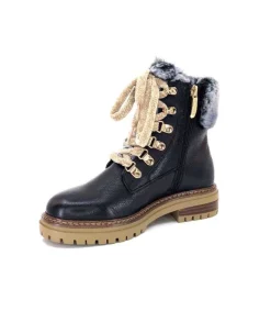 Regarde Le Ciel Rafal 02 Cuir Noir*Femme Bottines
