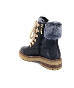 Regarde Le Ciel Rafal 02 Cuir Noir*Femme Bottines