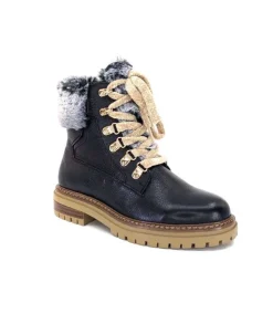 Regarde Le Ciel Rafal 02 Cuir Noir*Femme Bottines