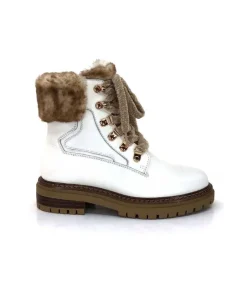 Regarde Le Ciel Rafal02 Cuir Blanc*Femme Bottines