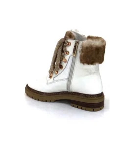 Regarde Le Ciel Rafal02 Cuir Blanc*Femme Bottines