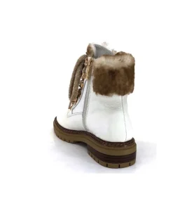 Regarde Le Ciel Rafal02 Cuir Blanc*Femme Bottines