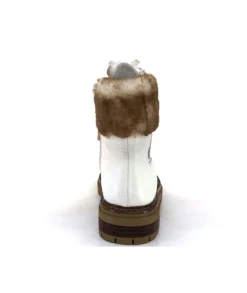 Regarde Le Ciel Rafal02 Cuir Blanc*Femme Bottines