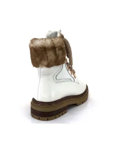 Regarde Le Ciel Rafal02 Cuir Blanc*Femme Bottines