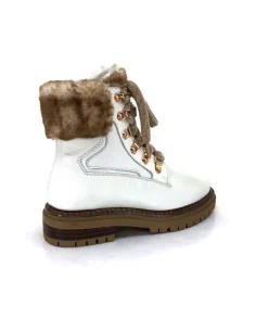 Regarde Le Ciel Rafal02 Cuir Blanc*Femme Bottines