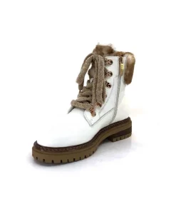 Regarde Le Ciel Rafal02 Cuir Blanc*Femme Bottines