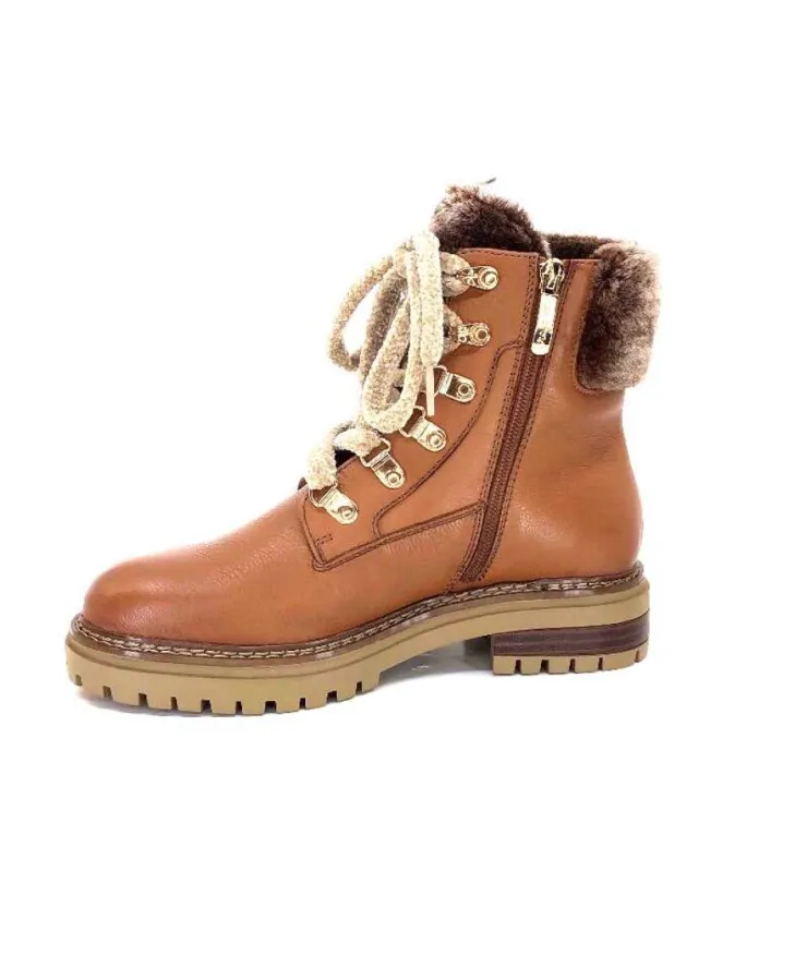 Regarde Le Ciel Rafal02 Cuir Cognac*Femme Bottines