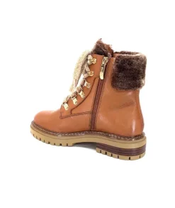 Regarde Le Ciel Rafal02 Cuir Cognac*Femme Bottines