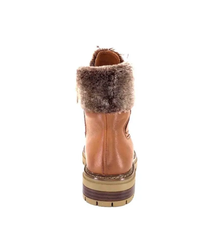 Regarde Le Ciel Rafal02 Cuir Cognac*Femme Bottines