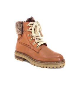 Regarde Le Ciel Rafal02 Cuir Cognac*Femme Bottines