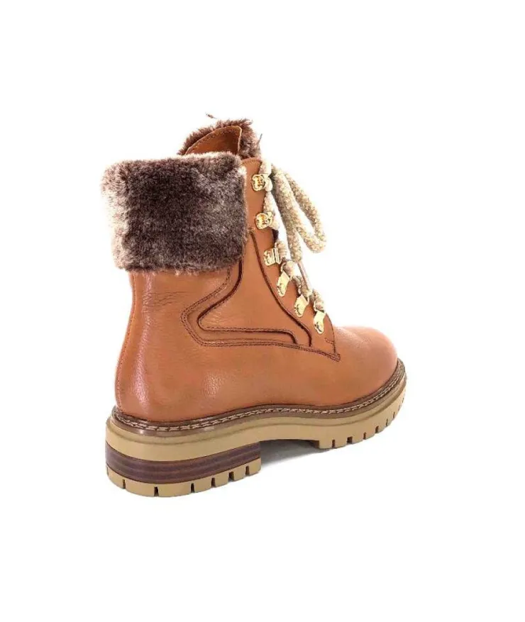 Regarde Le Ciel Rafal02 Cuir Cognac*Femme Bottines