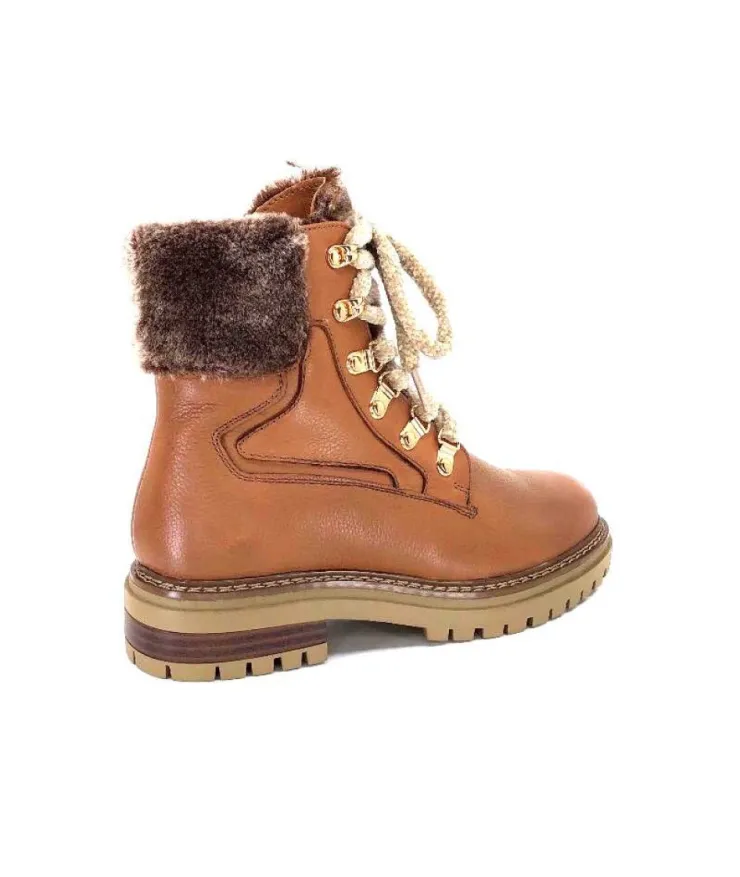Regarde Le Ciel Rafal02 Cuir Cognac*Femme Bottines