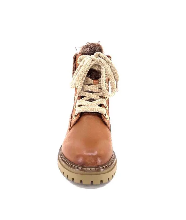 Regarde Le Ciel Rafal02 Cuir Cognac*Femme Bottines