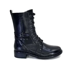 Regarde Le Ciel Roxana 44 Cuir Noir*Femme Bottines