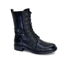 Regarde Le Ciel Roxana 44 Cuir Noir*Femme Bottines